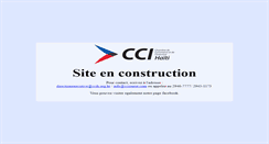 Desktop Screenshot of ccih.org.ht