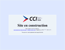 Tablet Screenshot of ccih.org.ht